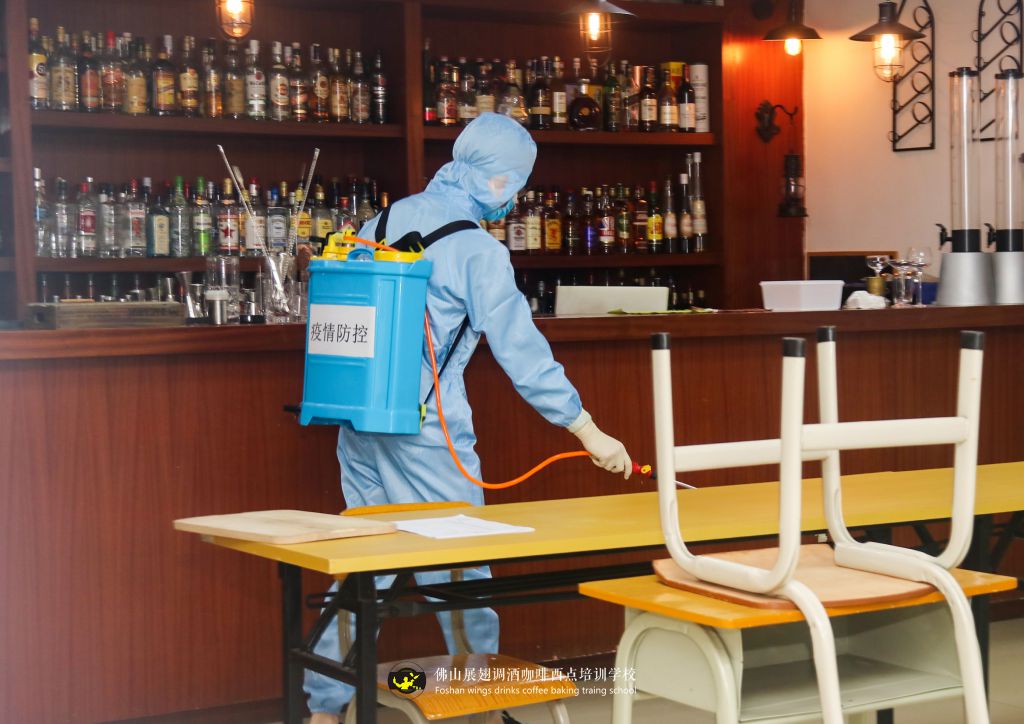 佛山展翅學院已進行清潔消毒,歡迎到校參觀